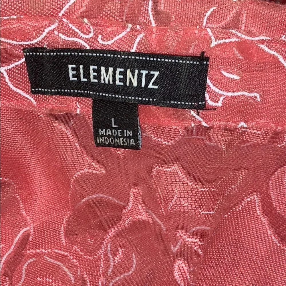🛍️Elements size large blouse flowers